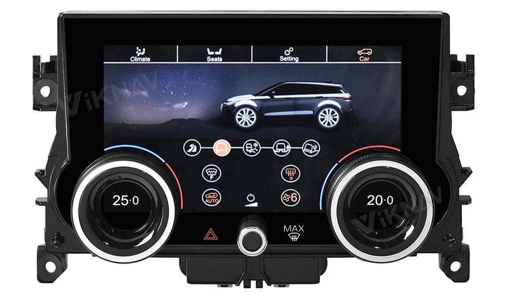 Air Condition Panel For Land Rover Evoque L551 L538 2012-2018 Wide Angle Car Radio display Touch LCD Screen Control