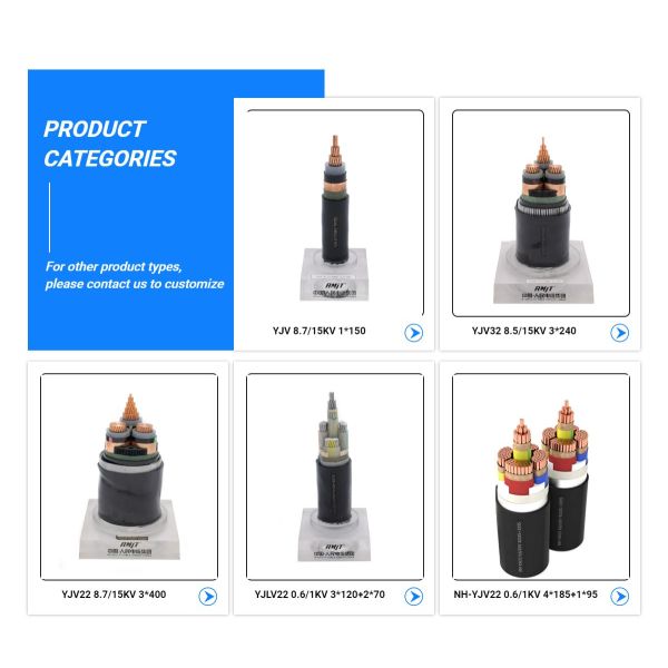 150 Mm 4 Core Armoured Cable 3.3Kv XLPE Insulated Power Cable For Underground