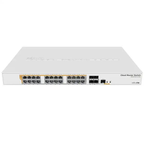 Mikrotik CRS328-24P-4S RM 24-Port PoE Gigabit Network Switches with 10 Gigabit Ports