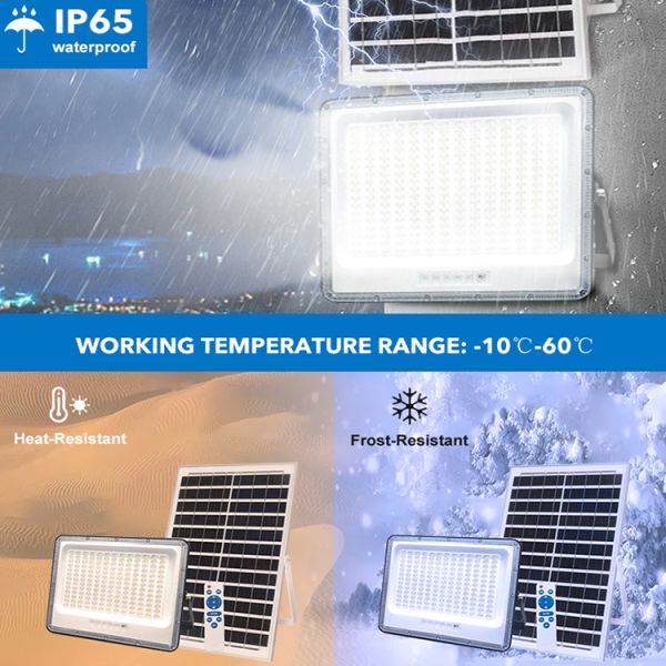 High Power High Lumen Waterproof Cast Aluminium Security Solar Light Special for Project