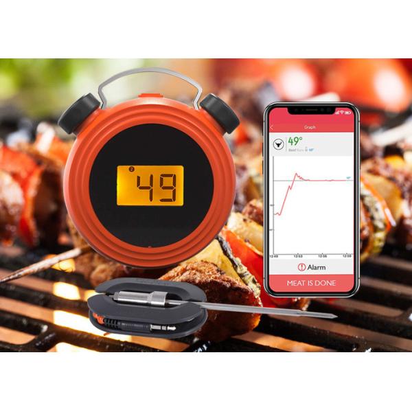 Quality Bluetooth Digital Meat Thermometer Bluetooth Probe Thermometer Mobile Operated for sale
