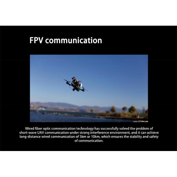 FPV Crossover Machine Fiber Optic Relay Extended Range Module Fiber Disk Module Anti Interference Drone Parts