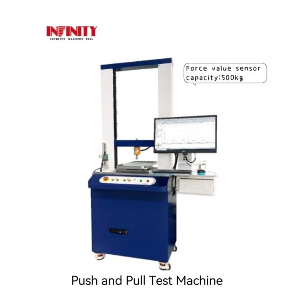 Push And Pull Test Machine For Structural Resistance Strength Testing