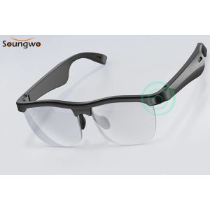 China Intelligent Bluetooth Glasses HD Stereo Sound UV Protection For Men Women on sale