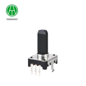 Analog Rotary Encoder with Shaft Output for Angle Detection