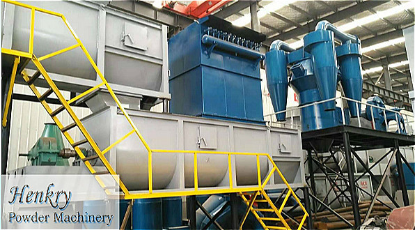 High Slaking Rate Hydrated Lime Machine With Dust And Vapor Collecting Device
