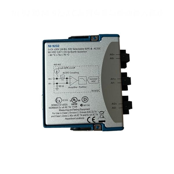 NI-9230 NI-9232 C-Series Sound and Vibration Input Module with 3 Channels Customized OEM Support and 3 Month Warranty