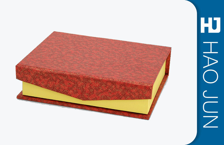 Book Style Recycled Paper Gift Boxes With Magnetic , Gift Wrapping Boxes