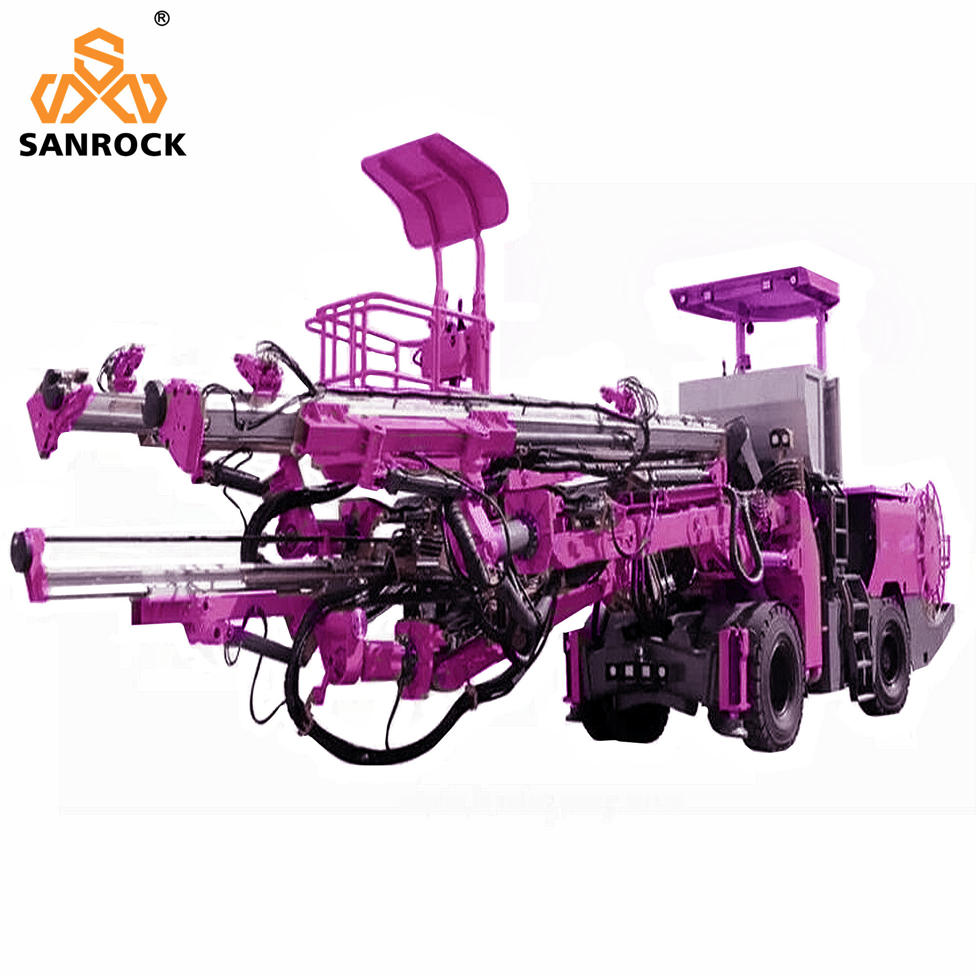 Jumbo Drilling Rig Tunnel Rock Borehole Drilling Equipment ​Underground Drilling Machine
