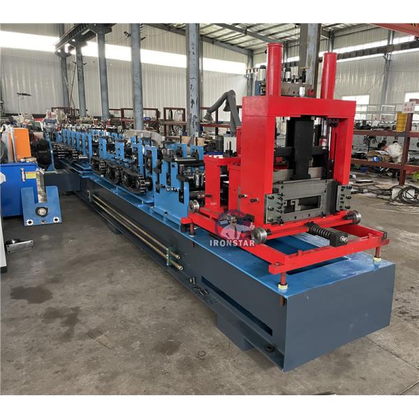 CZ Purlin Roll Forming Machine automatic size changeable 1 to 3 millimeter thickness galvanized steel sheet forming equipment