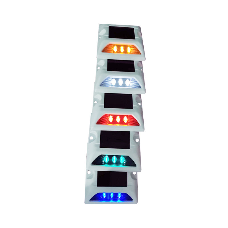 Steady Mode Anti UV Coloured 2V 250MA Solar Cat Eye For Warning