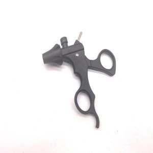 Steel 5mm Laparoscopic Grasping Forceps with 21mm Head Length and Autraumatic