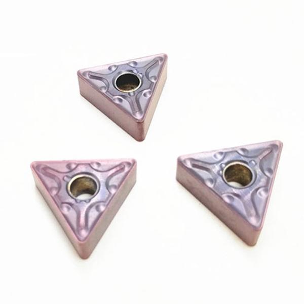 Chip Breaker Tungsten Carbide Milling Cutter Inserts 0.4mm