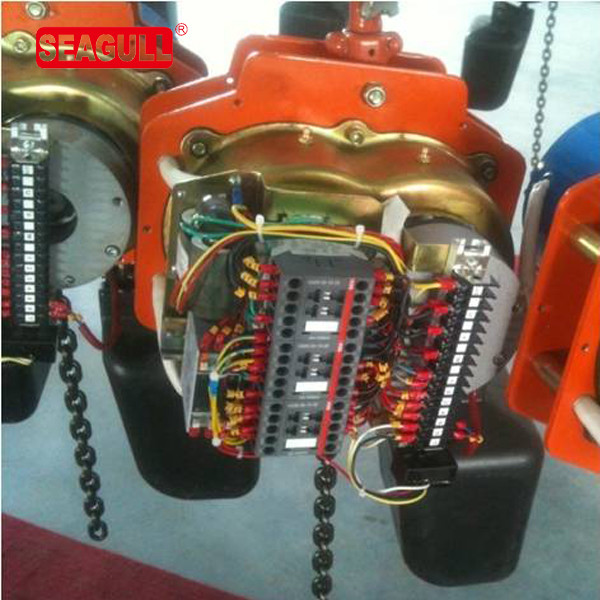 One Year Warranty Electric Chain Block 500kg - 5000kg Single PH For Construction