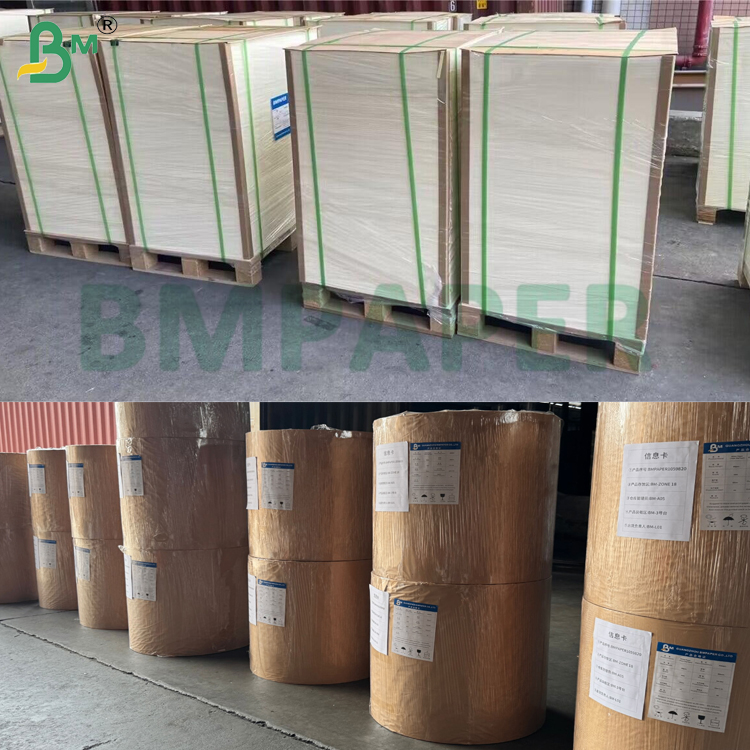 230g White Freeze Moisture Resistant Food Freezing Card For Frozen Shrimp Packaging