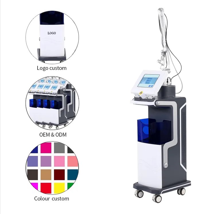 Fractional CO2 Laser Skin Resurfacing Machine 50W For Acne Treatment / Scar Removal