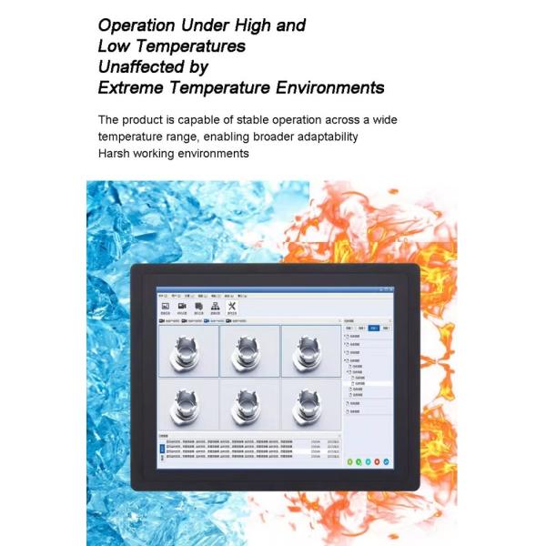 19 inch Industrial Control Display Screens Android Panel Pc IP65 Open Frame Embedded Vertical Touchscreen Monitor ﻿