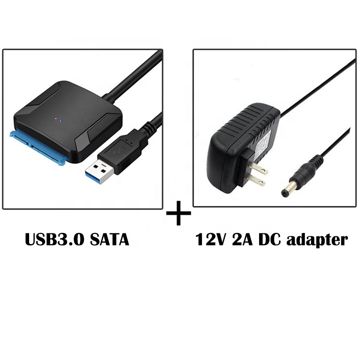 High Compatible 2.5 3.5 Inch SSD HDD Hard Drive Disk USB 3.0 to Sata Cable