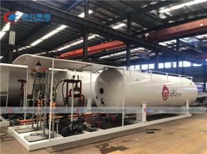 China 5t 10t 10000l 20000L 10mt Lpg Skid Tank Cylinder Refilling on sale