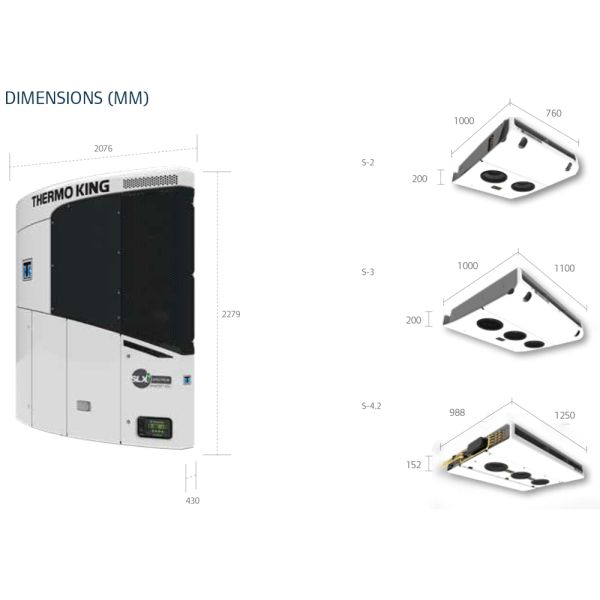 Thermo King Container Refrigeration Self Powered 9.3KW R404a