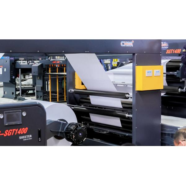 Paper Cutting Machine Printing Auto Splicing & Pallet Change & Slitting Knife Positioning