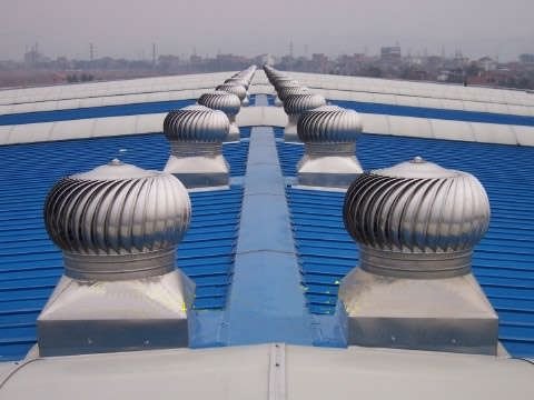 Stainless Steel 304 Roof Turbine Fan with NO POWER Motor and customerized Voltage