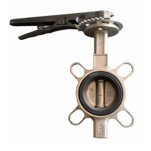 2.5 inch CF8 150lb wafer butterfly valve