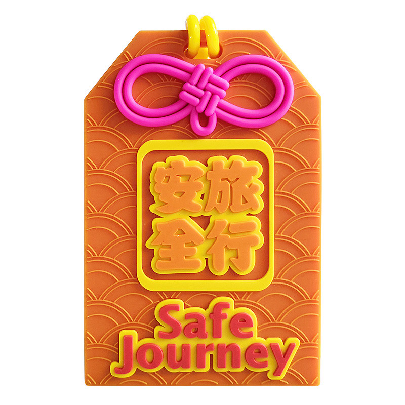 20g Personalized Travel Name Tag with Cute Cartoon Design and Soft Silicone Material