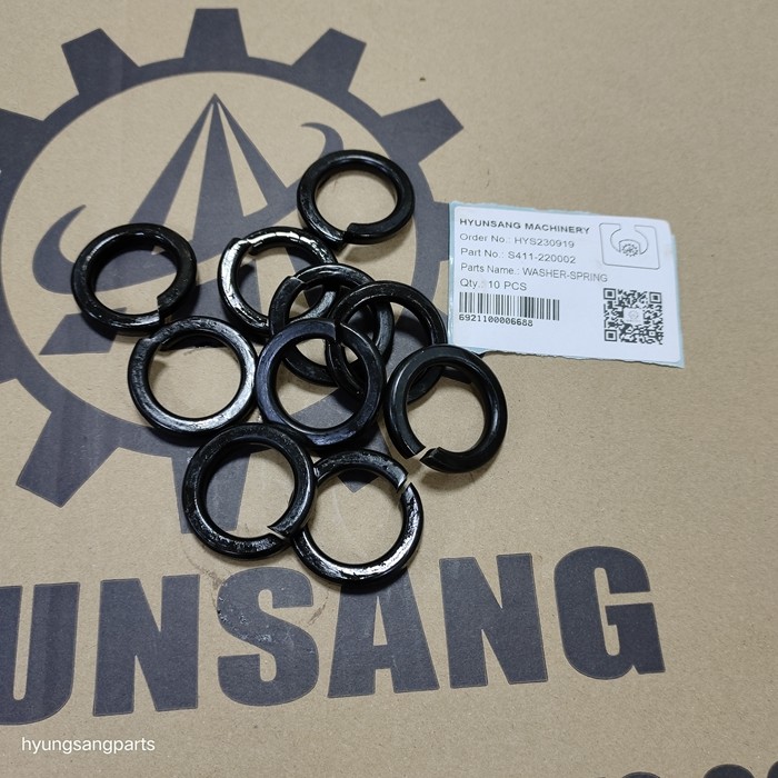 Excavator Parts Spring Washer S411-220002 For R250LC7 R290LC7 R320LC7