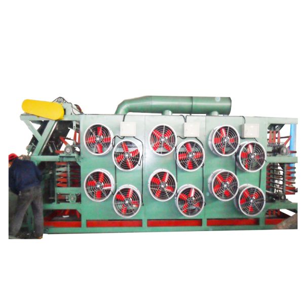 Hanging rod type rubber batch off machine view 5