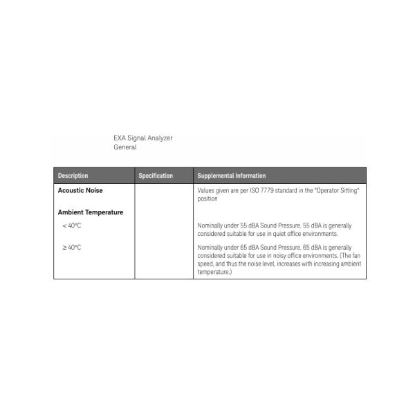 Keysight N9010B EXA Signal Analyzer 10 Hz to 44 GHz with PathWave X-Series Software for Fast and Flexible Measurements