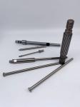High Precision CNC Machined Brass Parts / Custom Titanium Alloy Parts