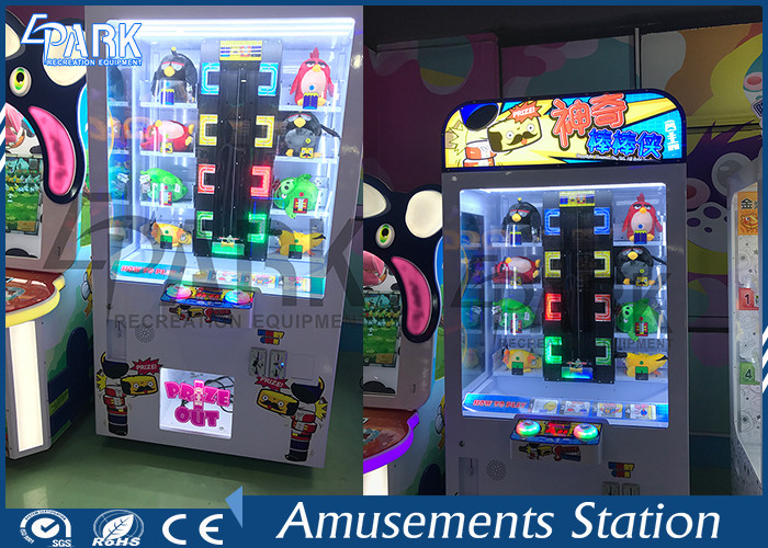 Electrical Toy Gift Claw Crane Vending Game Machine With Mini Keyboard