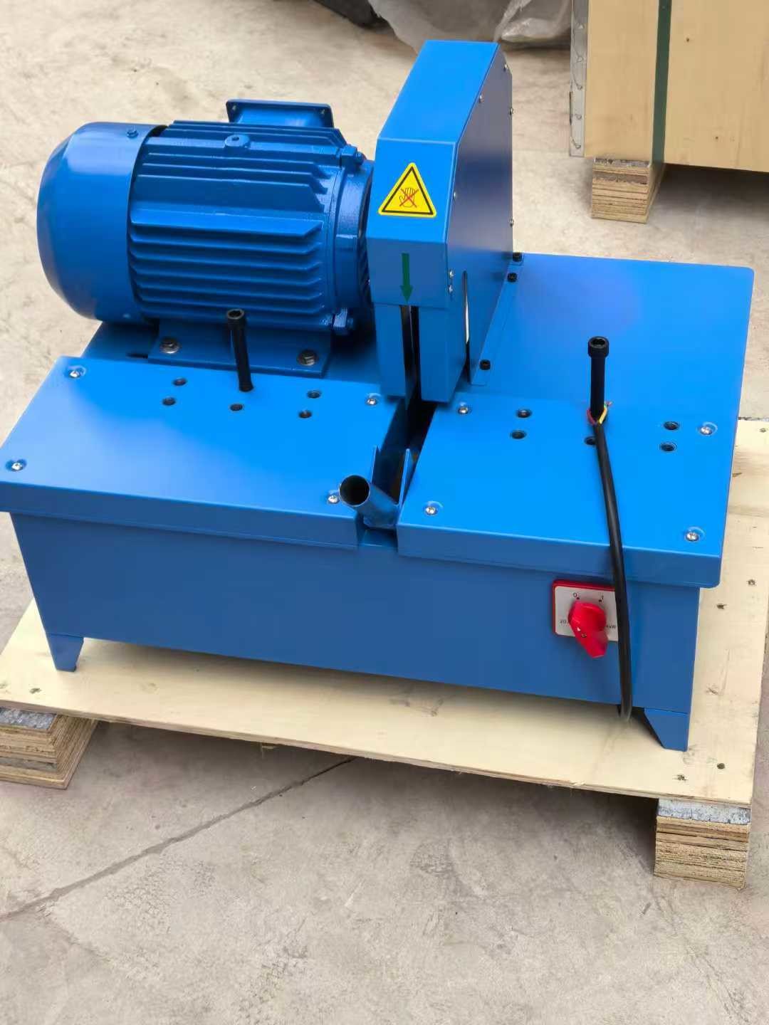 Mini 65*50*49cm Blue Color 12v Voltage Car Loading Automatic Rubber Hose Cutting Machine 1/4"-2" Hose Cutter