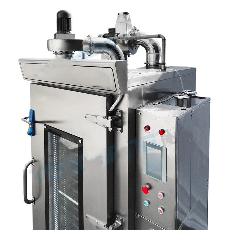 Digital Commercial Gas Steaming Pet Food Meat Jerky Dryer Automatic Food Steamer Dehydrator In One Machine