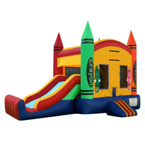 Inflatable Bounce Castle / Outdoor Inflatable Bouncer Combo EN14960 BV CCC