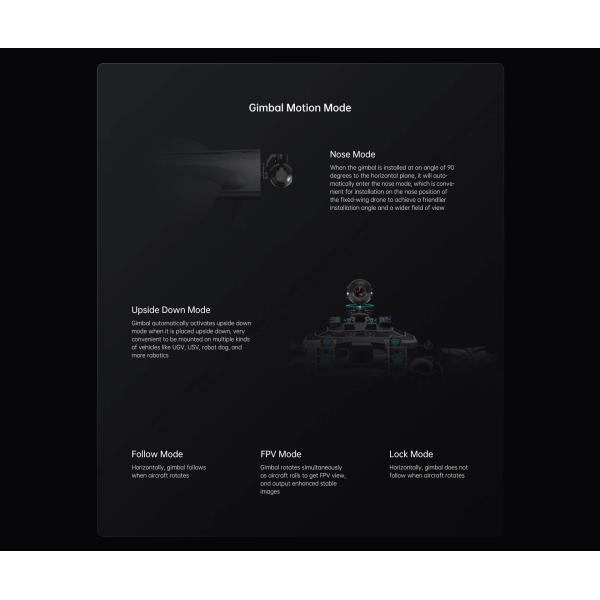 ZR10 2K 4MP QHD 30X Hybrid 10X Optical Zoom Gimbal Camera 1/2.7" CMOS HDR Starlight Night Vision 3 Axis Stabilizer