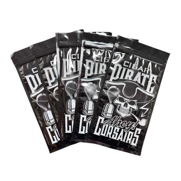Customizable Moisture-Retaining Cigar Flat Seal Bag with 69% Humidity Retention Eco-Friendly 3-Side Seal Made of CPP Plastic
