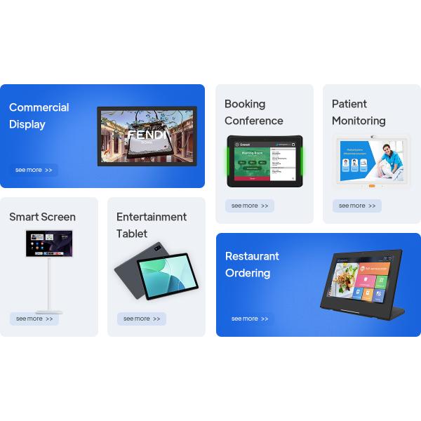 10.1 Inch Android Meeting Room Tablet with POE and LED Light Bar
