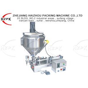 Quality Durable Filling Machine Paste Filler , Single Head Sauce Filling Machine for sale