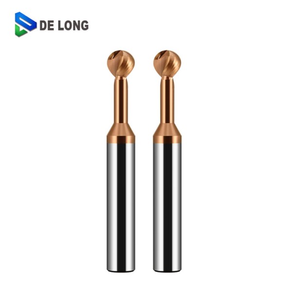 55 Degree Helix Angle High-Performance Nano-Coating Carbide End Mill with 360-Degree Cutting Capability for Steel Processing