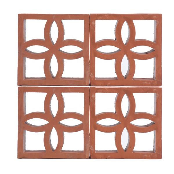 800 Centigrade Heat Insulation Red Fire Clay Veneer Bricks For Classical Exterior Wall Design Classical Design Style