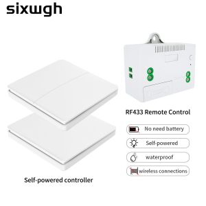 Quality SIXWGH Wireless Wall Switch RF433MHZ RF Wireless Switch for sale