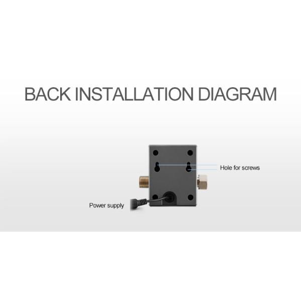 Durable LED RO Auto Flush Valve , Multipurpose Auto Flush Flow Restrictor