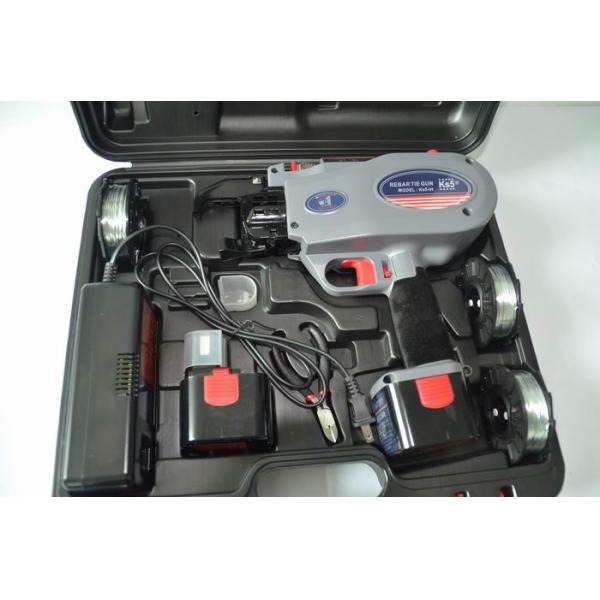 Auto Rebar Tier Tying Machine Tool High Efficiency 2 Or 3 Knots With DC Charger