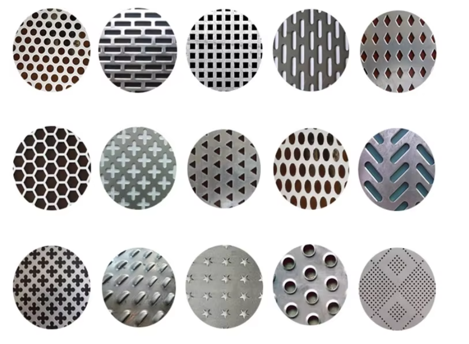 Weather-Resistant Galvanized Perforated Metal Sheet 1000×2000mm with 2mm Thick 6mm Holes for Outdoor Protection