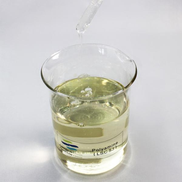 Liquid Oil Field Polyamine Flocculant anionic trash catcher Papermaking whitewater chemical