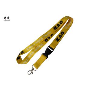 China Promotional Gifts Badge Holder Lanyard With Clip Lightweight 17g on sale