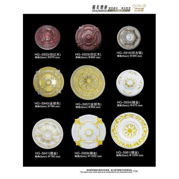 Decorative PU Crown Moulding Polyurethane Cornice Moulding