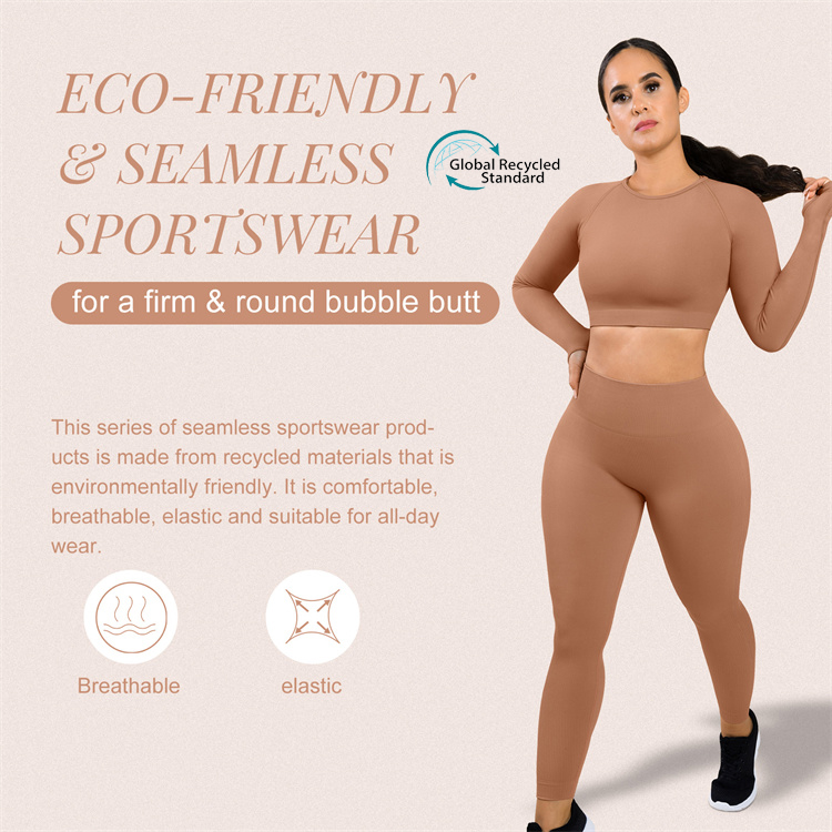 Support 7 Days Sample Order Lead Time for Airwear Gym Wear Yoga Wear Set Clothing
